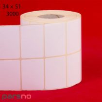 لیبل PVC سایز 51 × 34