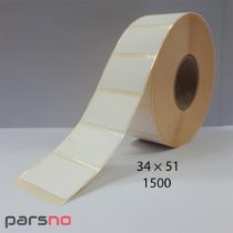 لیبل پی وی سی 51 × 34