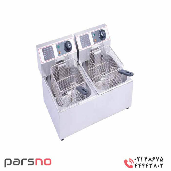 سرخ کن رومیزی دو لگن برقی